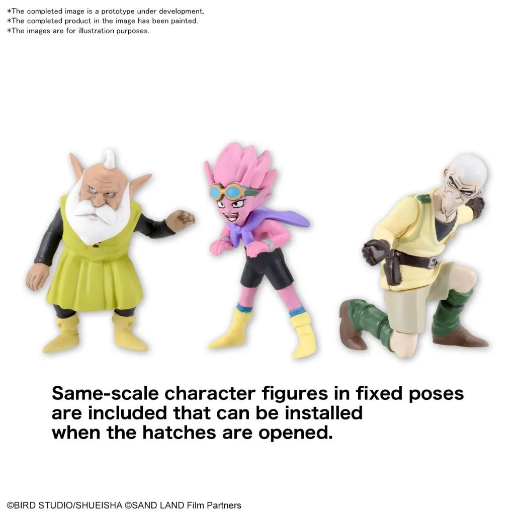 SAND LAND - 1/35 Sand Land Tank 104 - Model Kit